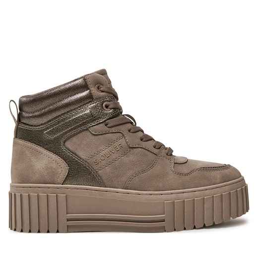 Sneakersy s.Oliver 5-25225-43 Brązowy 40 eobuwie.pl wyprzedaż
