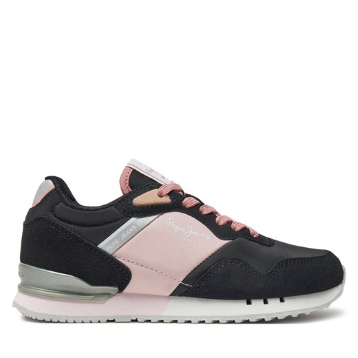 Sneakersy Pepe Jeans PGS40006 Czarny Pepe Jeans 35 eobuwie.pl