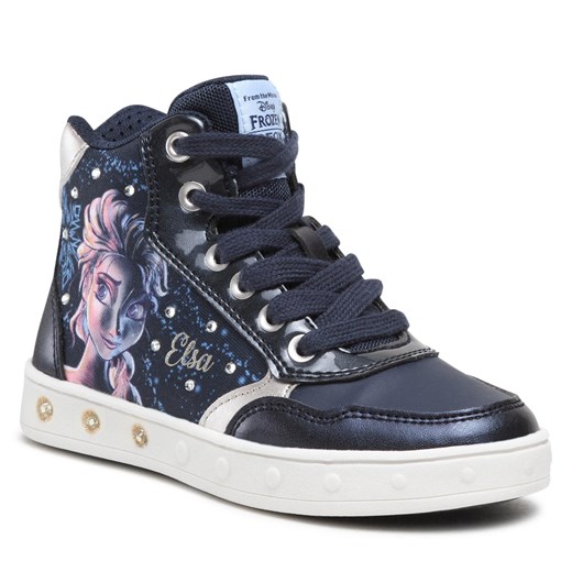 Sneakersy Geox FROZEN J Skylin G. E J268WE 0ANAJ C4256 S Granatowy Geox 28 okazja eobuwie.pl