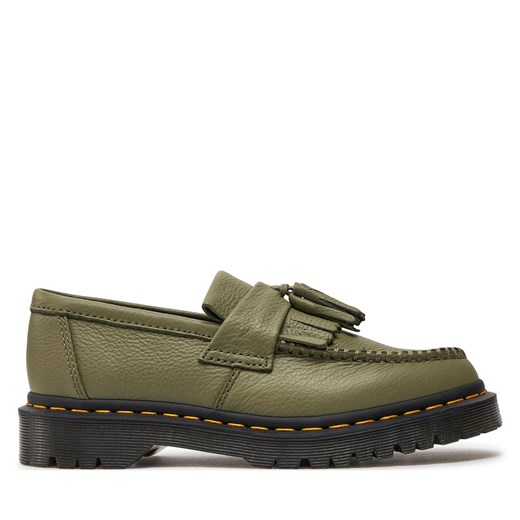 Mokasyny Dr. Martens Adrian Virginia 31703357 Khaki ze sklepu eobuwie.pl w kategorii Półbuty damskie - zdjęcie 177388874