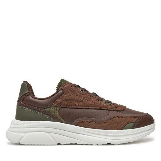 Sneakersy Tommy Hilfiger FM0FM05345 Brązowy Tommy Hilfiger 40 eobuwie.pl