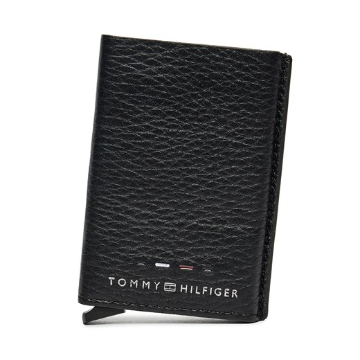 Etui na karty kredytowe Tommy Hilfiger AM0AM12760 Czarny Tommy Hilfiger one size eobuwie.pl