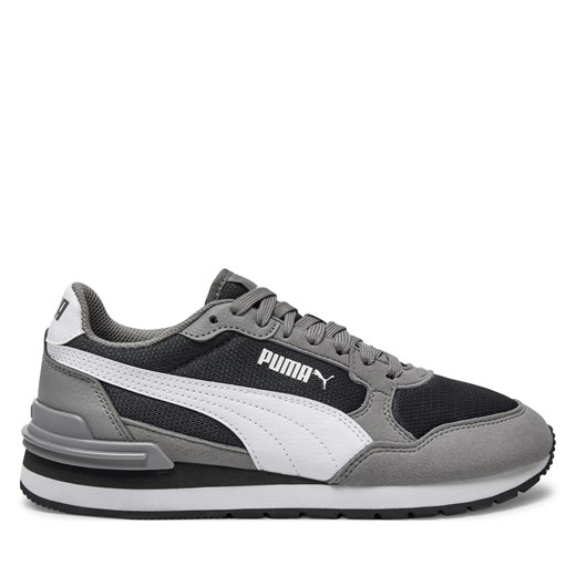 Sneakersy Puma St Runner v4 Mesh Jr 399876 04 Czarny ze sklepu eobuwie.pl w kategorii Buty sportowe dziecięce - zdjęcie 177389391