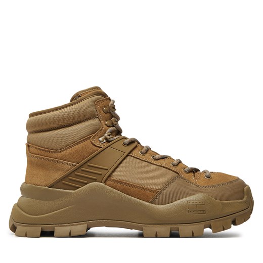 Sneakersy Tommy Jeans EM0EM01489 Brązowy Tommy Jeans 46 eobuwie.pl