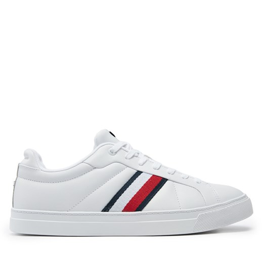 Sneakersy Tommy Hilfiger Icon Court FM0FM05163 Biały Tommy Hilfiger 40 eobuwie.pl