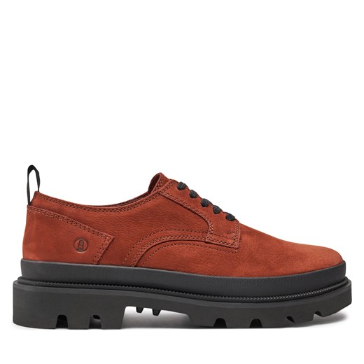 Półbuty Clarks Badell Lace 26178239 Pomarańczowy Clarks 43 eobuwie.pl