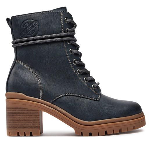 Botki s.Oliver 5-25229-41 Granatowy 37 eobuwie.pl