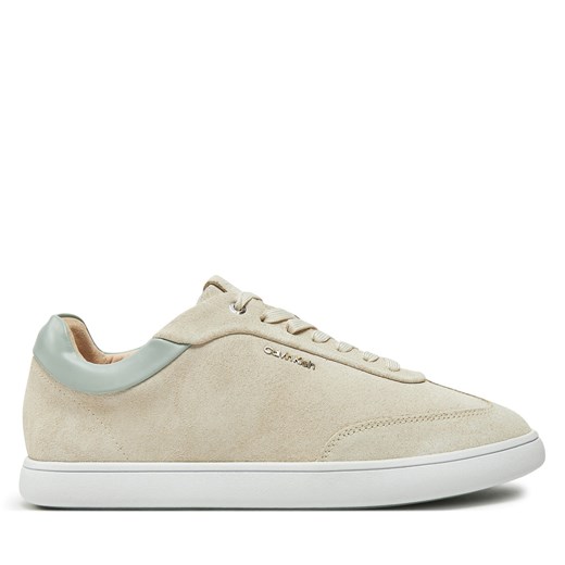 Sneakersy Calvin Klein Cupsole Lace Up - Sue HW0HW02436 Beżowy Calvin Klein 38 eobuwie.pl