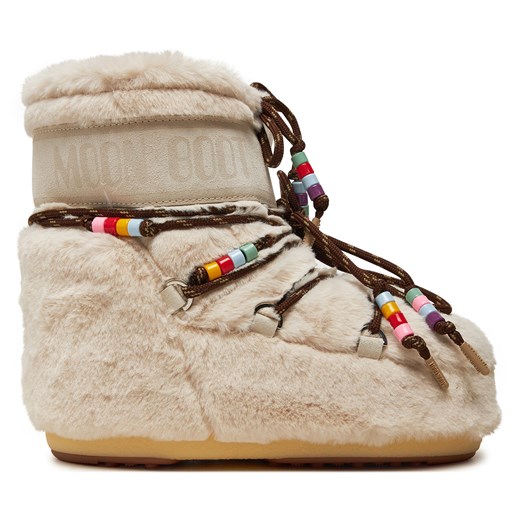 Śniegowce Moon Boot 80D1409470 Beżowy Moon Boot 42/44 eobuwie.pl