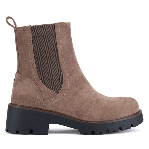 Botki Clara Barson WS6381-01 Beżowy Clara Barson 38 eobuwie.pl