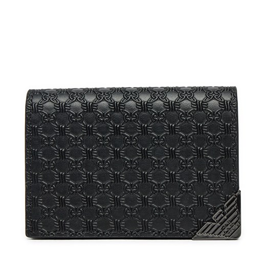 Mały Portfel Męski Emporio Armani Y4R576 YQ82X 80001 Czarny Emporio Armani one size eobuwie.pl