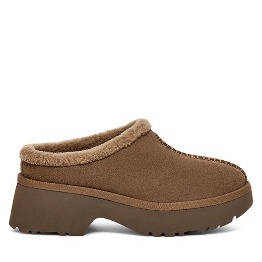 Klapki Ugg W New Heights Cozy Clog 1162510 Brązowy 37 eobuwie.pl