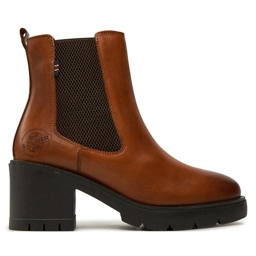Botki s.Oliver 5-25303-43 Brązowy 38 eobuwie.pl