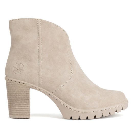 Botki Rieker Y2553-60 Beżowy Rieker 41 eobuwie.pl