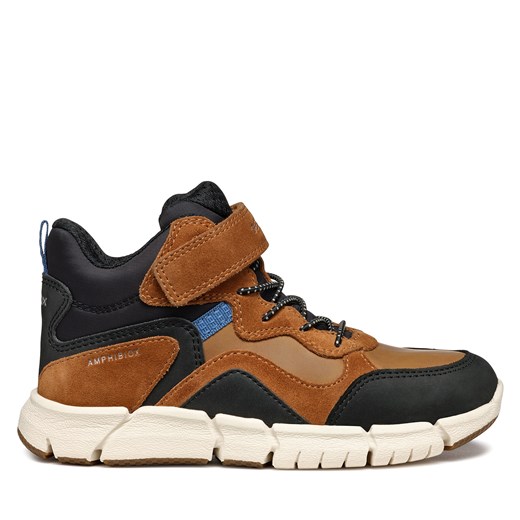 Trzewiki Geox J Flexyper Boy B Abx J269XA 0ME22 C0275 S Brązowy Geox 40 okazyjna cena eobuwie.pl