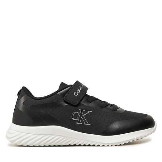 Sneakersy Calvin Klein Jeans V3X9-81085-1695 M Czarny 31 eobuwie.pl