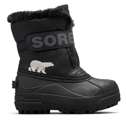Śniegowce Sorel Snow Commander™ 2114101010 Czarny Sorel 29 okazja eobuwie.pl