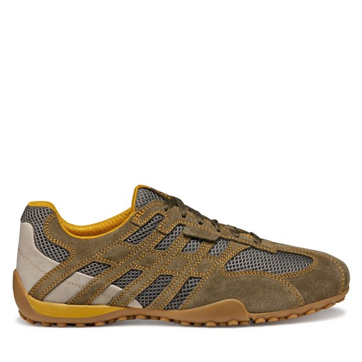 Sneakersy Geox U Snake Original U55MNA 02214 C6404 Zielony ze sklepu eobuwie.pl w kategorii Buty sportowe męskie - zdjęcie 177395052