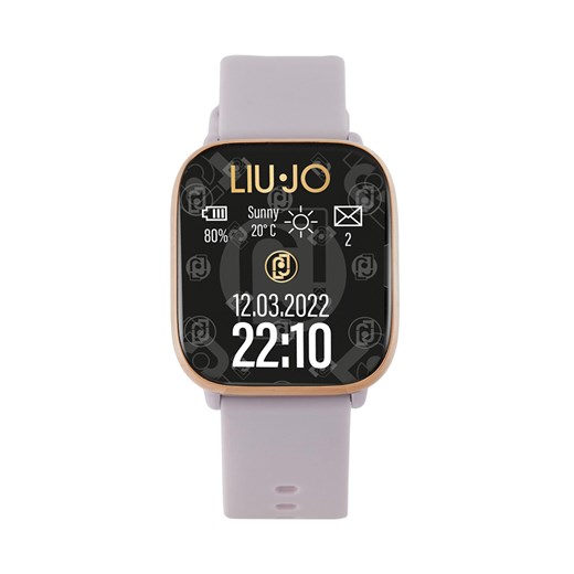 Smartwatch Liu Jo Voice Rainbow SWLJ154 Fioletowy ze sklepu eobuwie.pl w kategorii Zegarki - zdjęcie 177395324