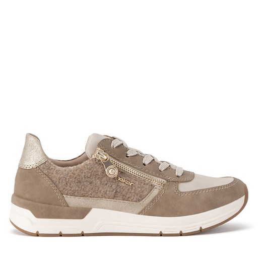 Sneakersy Rieker 58902-64 Beżowy Rieker 37 eobuwie.pl