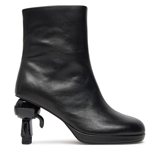 Botki KARL LAGERFELD KL39064 Czarny Karl Lagerfeld 41 eobuwie.pl