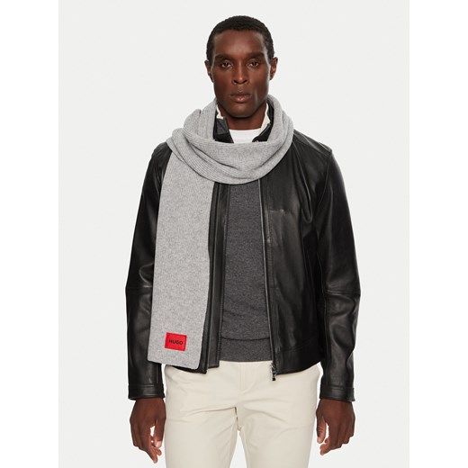 Szalik Hugo Saffa 50502605 Szary one size eobuwie.pl