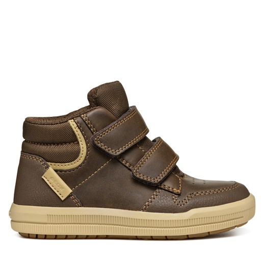 Sneakersy Geox J Arzach Boy J364AB 0MEFU C6244 M Brązowy Geox 25 okazja eobuwie.pl