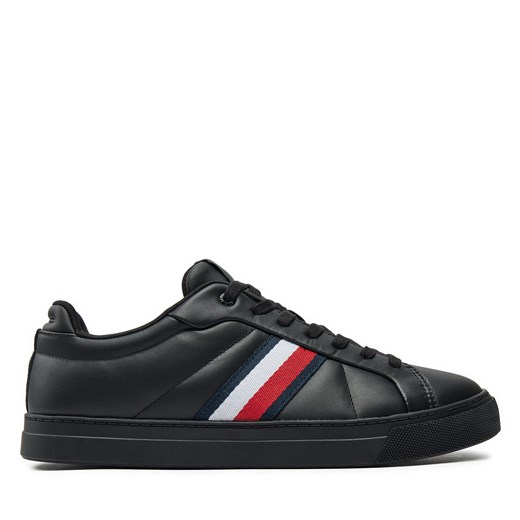 Sneakersy Tommy Hilfiger Icon Court FM0FM05163 Czarny Tommy Hilfiger 41 eobuwie.pl