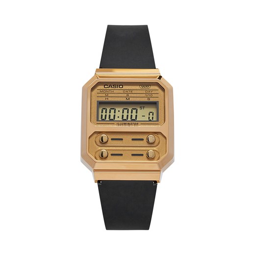 Zegarek Casio A100WEFG-9AEF Złoty Casio one size eobuwie.pl