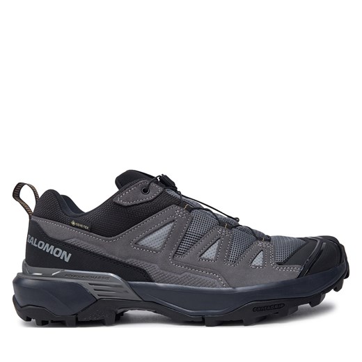 Sneakersy Salomon X Ultra 360 Leather Gore-Tex L47571400 Szary ze sklepu eobuwie.pl w kategorii Buty sportowe męskie - zdjęcie 177396751