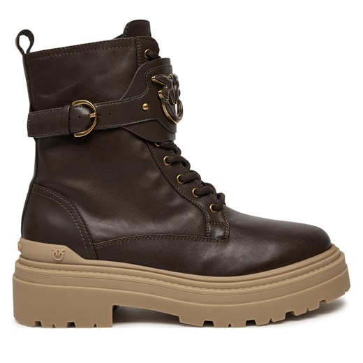 Trapery PINKO MIA 07 SD0147 P001 L56 Brązowy Pinko 36 eobuwie.pl