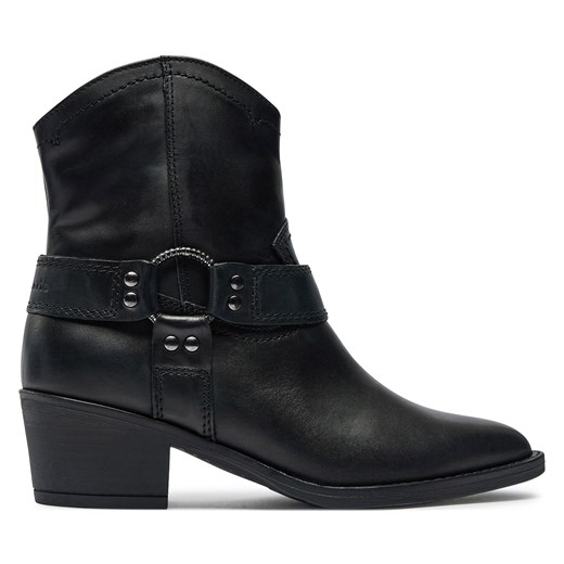 Kowbojki Tamaris 1-25705-43 Czarny Tamaris 37 eobuwie.pl wyprzedaż