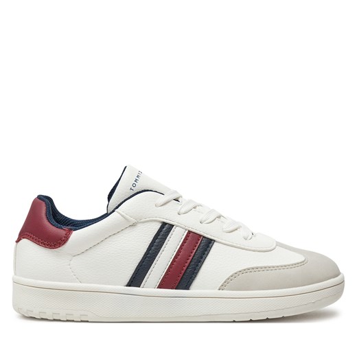 Sneakersy Tommy Hilfiger Stripes Low Cut Lace-Up Sneaker T3X9-33645-1269 Biały Tommy Hilfiger 35 eobuwie.pl