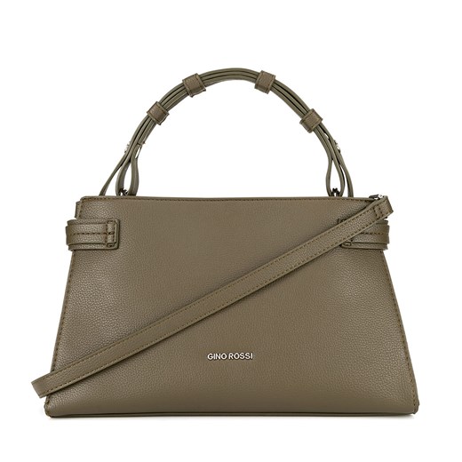 Torebka Gino Rossi E233121-3 Khaki Gino Rossi one size eobuwie.pl