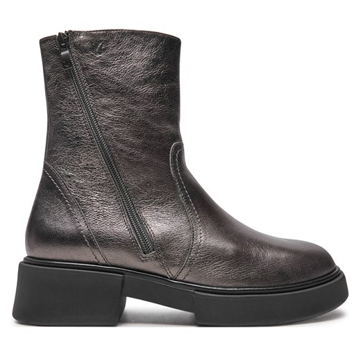 Botki Caprice 9-25303-43 Srebrny Caprice 38 eobuwie.pl