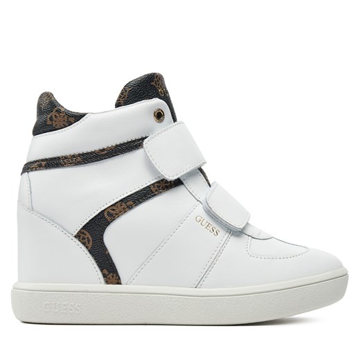 Sneakersy Guess Moira FL7MOR FAL12 Beżowy Guess 39 eobuwie.pl