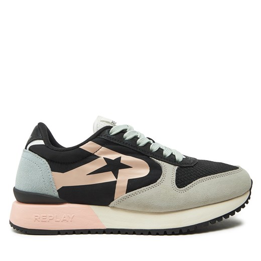 Sneakersy REPLAY GWS9O.000.C0003T Czarny Replay 39 okazja eobuwie.pl