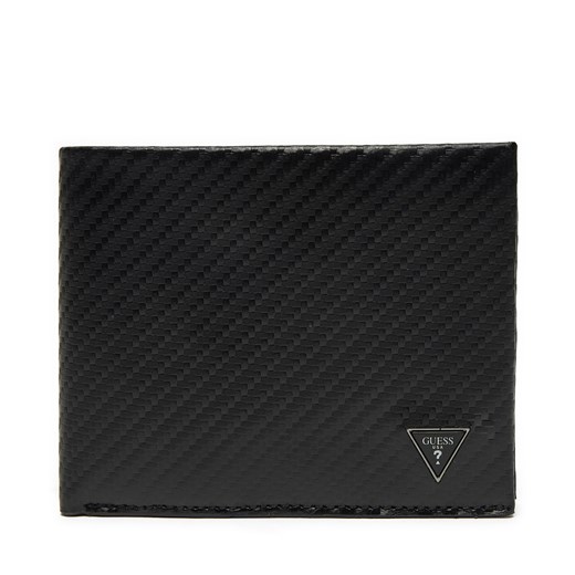Duży Portfel Męski Guess Mito SMMTCL LEA20 Czarny Guess one size eobuwie.pl