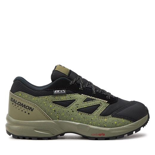 Trekkingi Salomon Outway Climasalomon™ Waterproof L47282700 Zielony Salomon 37 eobuwie.pl