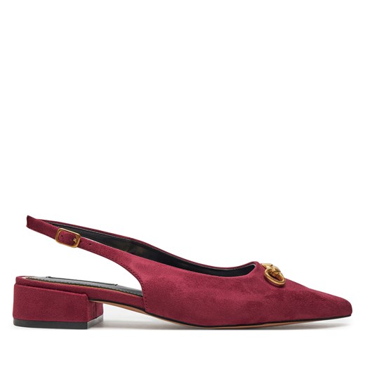 Sandały Nine West WFA2991-1 Bordowy Nine West 41 eobuwie.pl