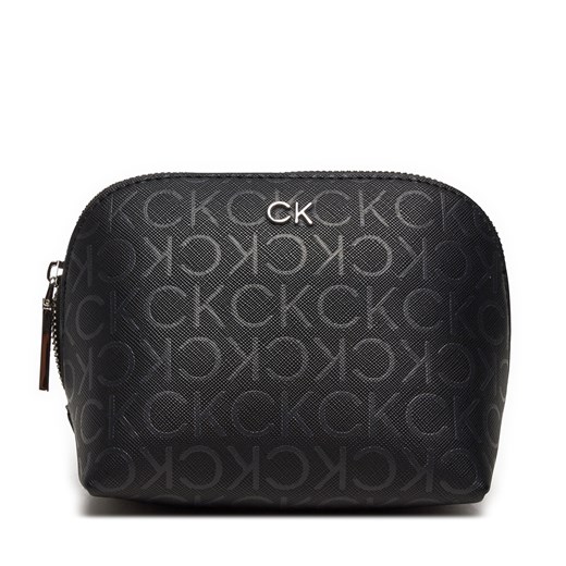 Kosmetyczka Calvin Klein K60K612679 Czarny ze sklepu eobuwie.pl w kategorii Kosmetyczki - zdjęcie 177398952