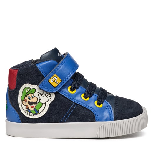 Sneakersy Geox B Kilwi Boy B46A7B 022BC C4226 S Granatowy Geox 27 wyprzedaż eobuwie.pl