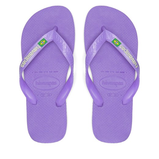 Japonki Havaianas 4110850.9053 Fioletowy ze sklepu eobuwie.pl w kategorii Klapki damskie - zdjęcie 177399282