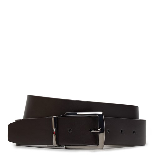 Pasek Męski Tommy Hilfiger Denton Rev 3.5 AM0AM12549 Brązowy Tommy Hilfiger 90 eobuwie.pl