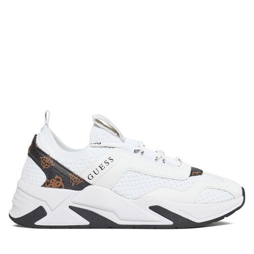 Sneakersy Guess Geniver2 FLPGE2 FAL12 Biały Guess 38 okazyjna cena eobuwie.pl