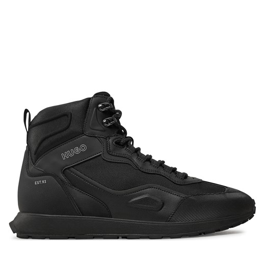 Sneakersy Hugo Icelin 50529581 Czarny ze sklepu eobuwie.pl w kategorii Buty sportowe męskie - zdjęcie 177400012