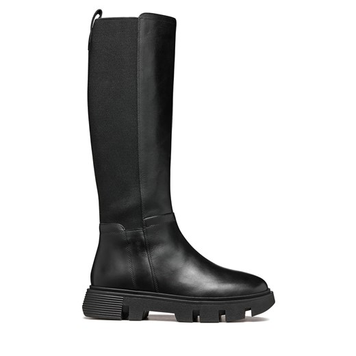 Loafersy Geox Vilde D46UAD 043NH C9999 Czarny Geox 41 wyprzedaż eobuwie.pl