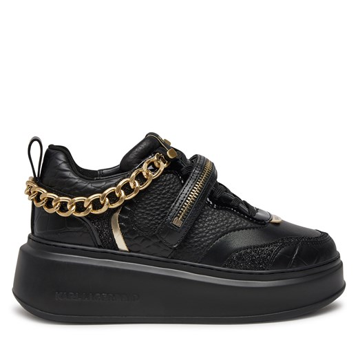Sneakersy KARL LAGERFELD KL63543 Czarny Karl Lagerfeld 38 eobuwie.pl