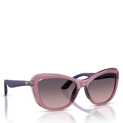 Okulary przeciwsłoneczne Emporio Armani 0EK4004 53764650 Różowy Emporio Armani one size eobuwie.pl