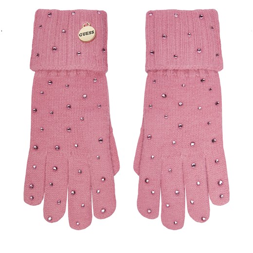 Rękawiczki Damskie Guess AW5215 POL02 Różowy Guess S eobuwie.pl